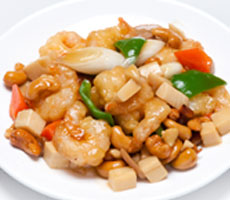 芝海老のカシューナッツ炒め