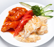 大海老のチリソースとマヨネーズ和え